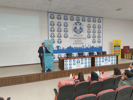 "Okumak, Düşünmek, Öğrenmek" Konulu Söyleşi Gerçekleştirildi